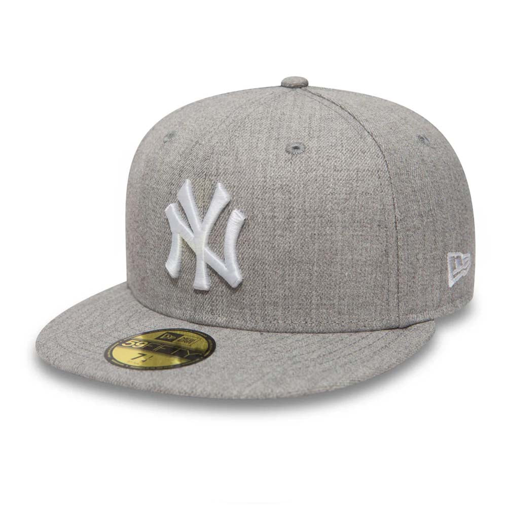 NEW YORK YANKEES ESSENTIAL HEATHER GREY 59FIFTY CAP