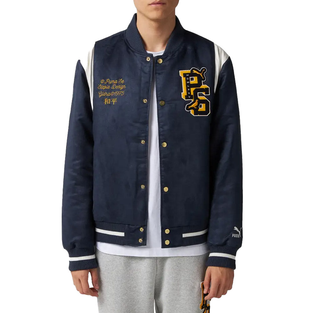 PUMA X STAPLE VARSITY JACKET