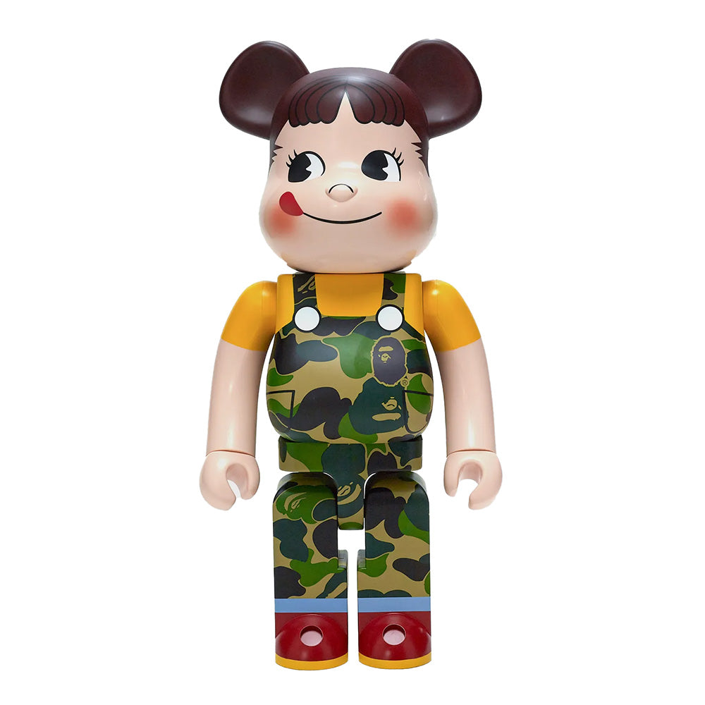 BEARBRICK 1000% BAPE X PEKO-CHAN GREEN