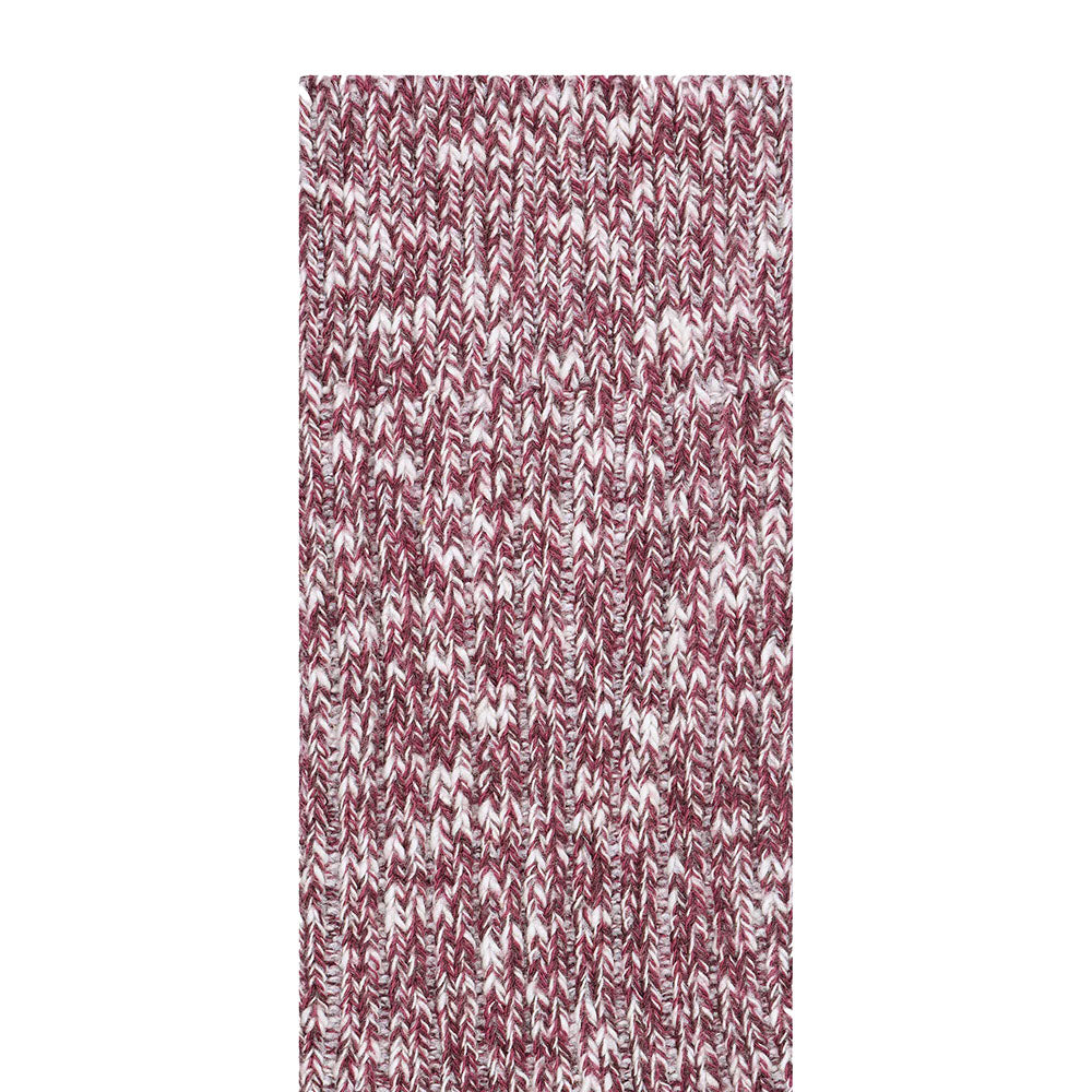 COTTON SLUB SOCKS ZINFANDEL