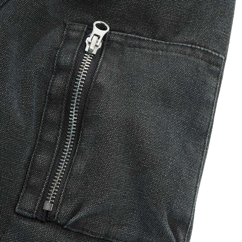 DAVIDE WORK JACKET WASHED BLACK