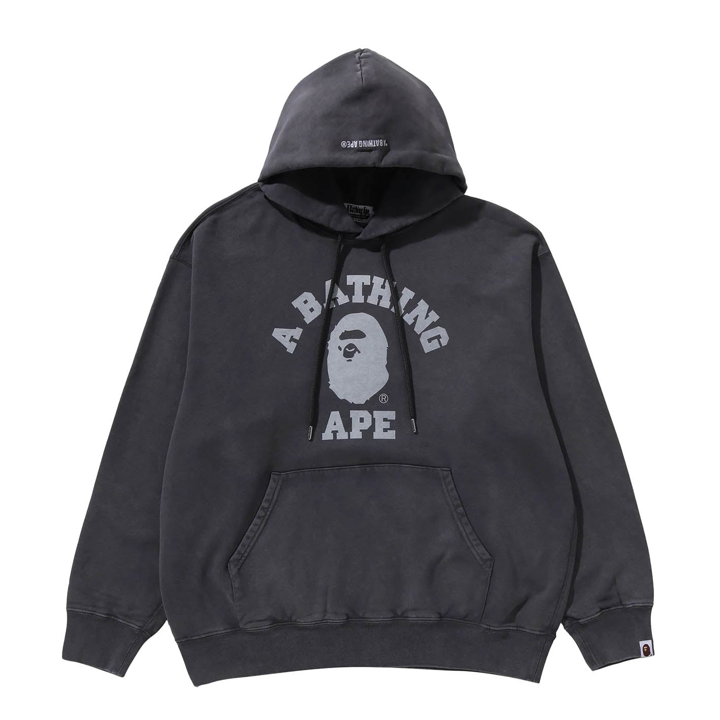 GARMENT DYE COLLEGE PULLOVER HOODIE