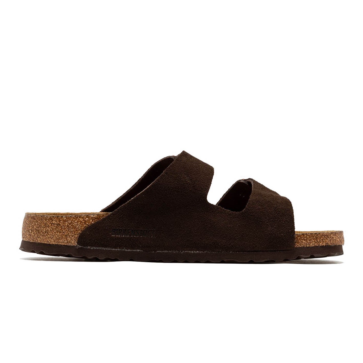 ARIZONA SOFT FOOTBED MOCCA SUEDE LEATHER