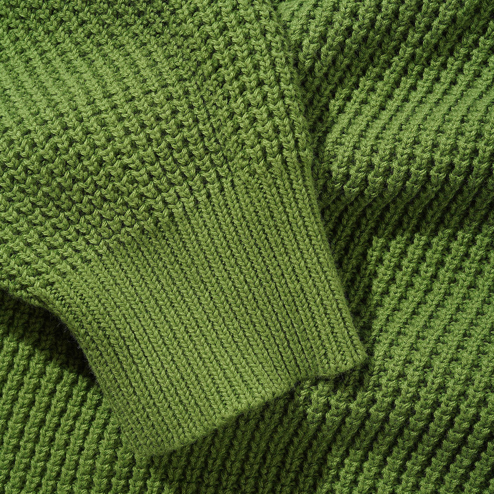 NEWCOMER REVERSIBLE KNIT SWEATER