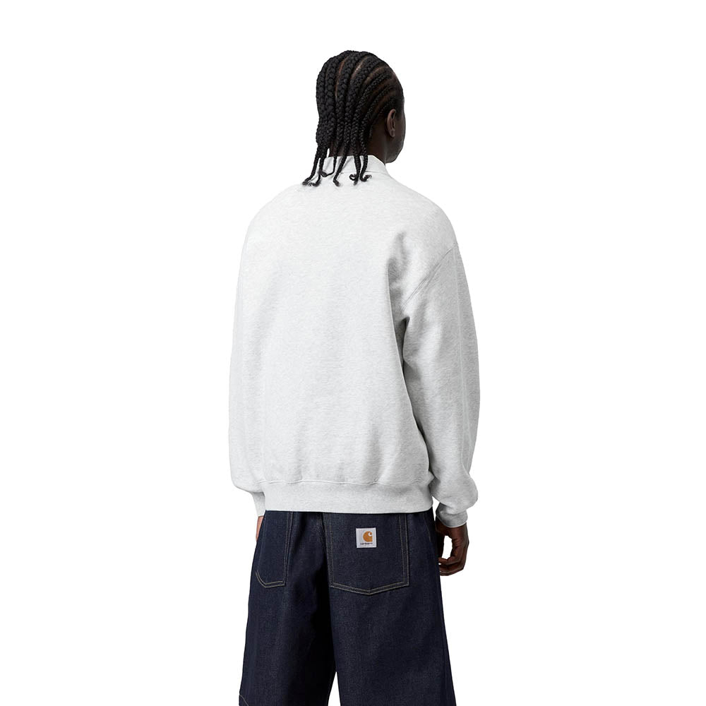WIP LABEL POLO SWEATSHIRT