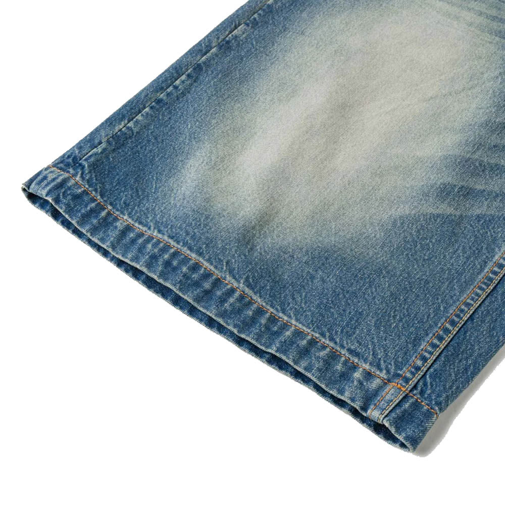 SASHIKO PATCH DENIM SHORTS