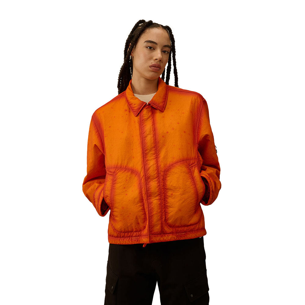 FELTRO BI-FILM SHORT JACKET RUSSET ORANGE
