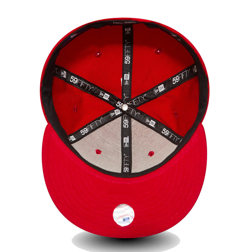 LA DODGERS ESSENTIAL RED 59FIFTY CAP