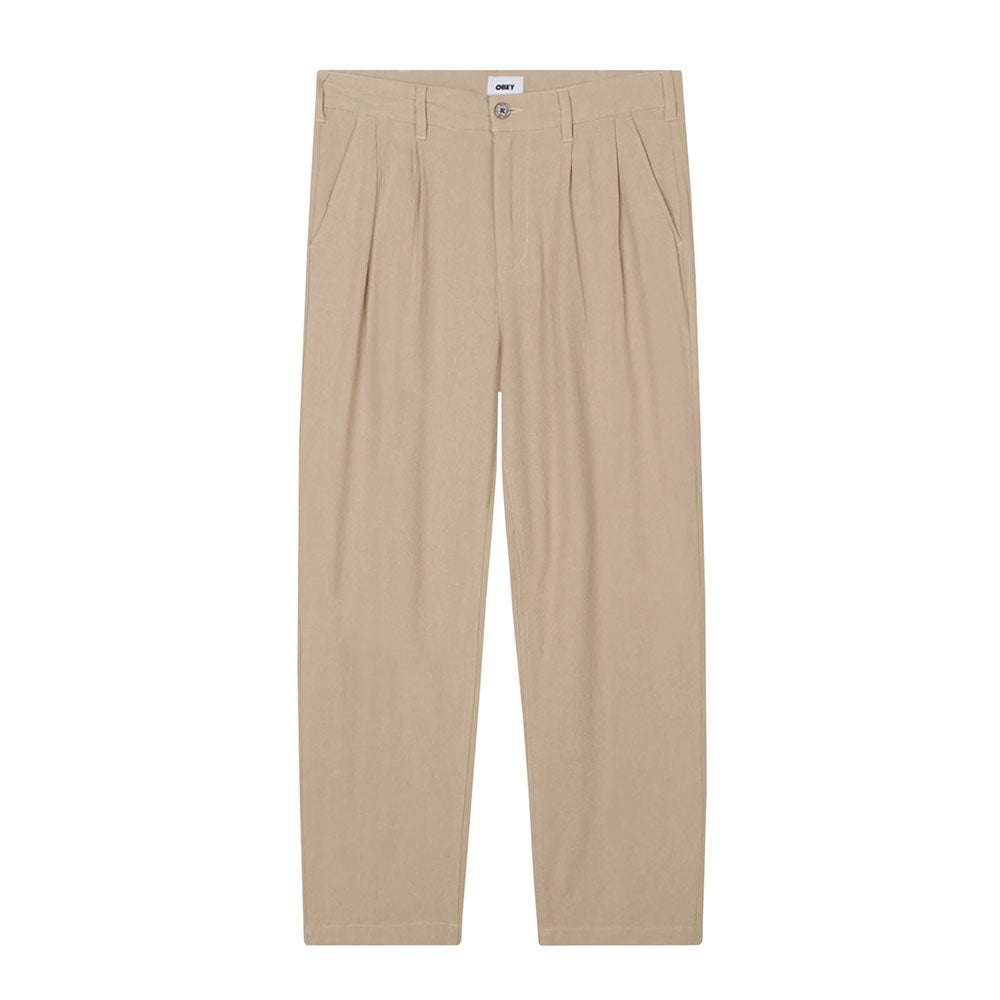 FUBAR LINEN PLEATED PANT