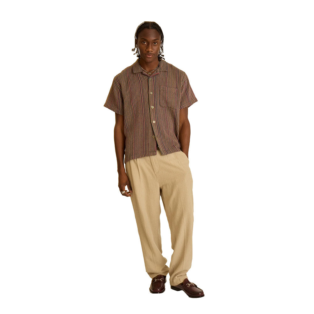 FUBAR LINEN PLEATED PANT