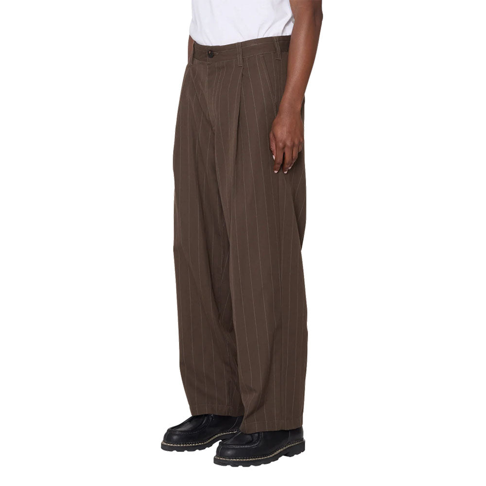 DEAN STRIPE PLEATED PANT