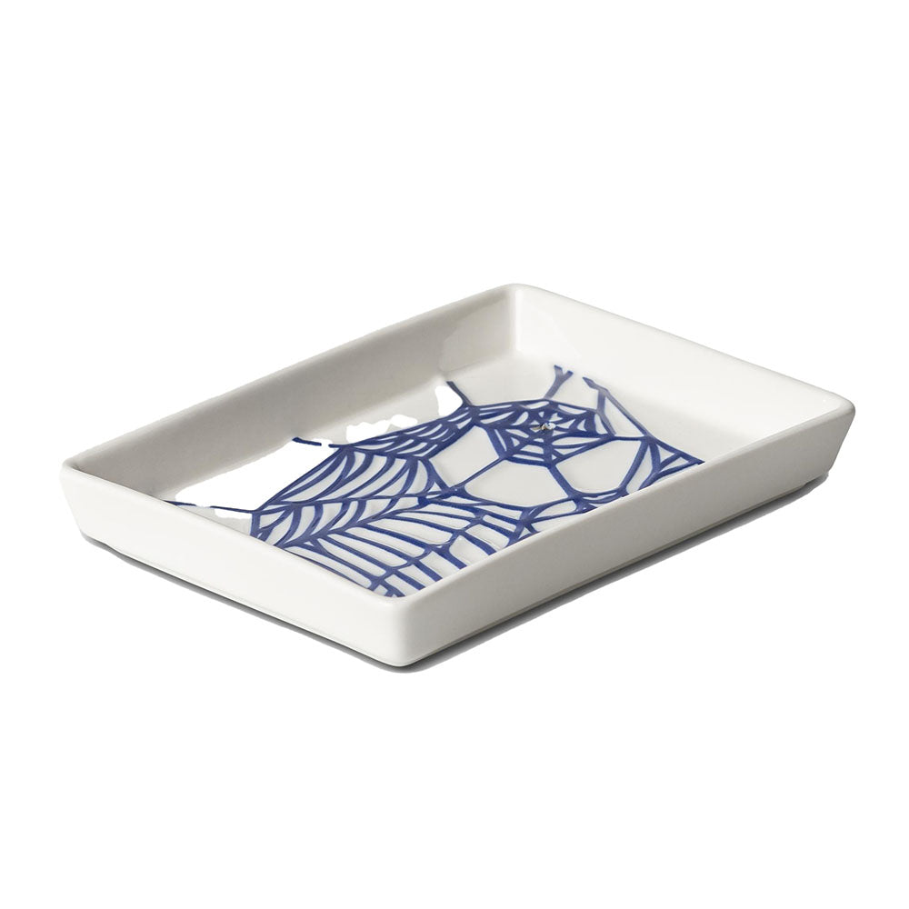 THEORY AND PRACTICE INCENSE TRAY PORCELAIN