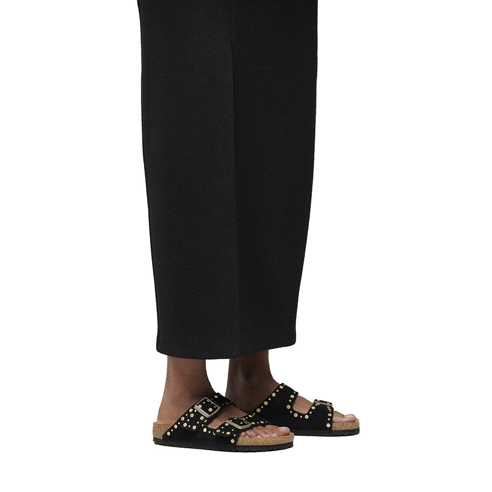ARIZONA RIVET BLACK SUEDE LEATHER