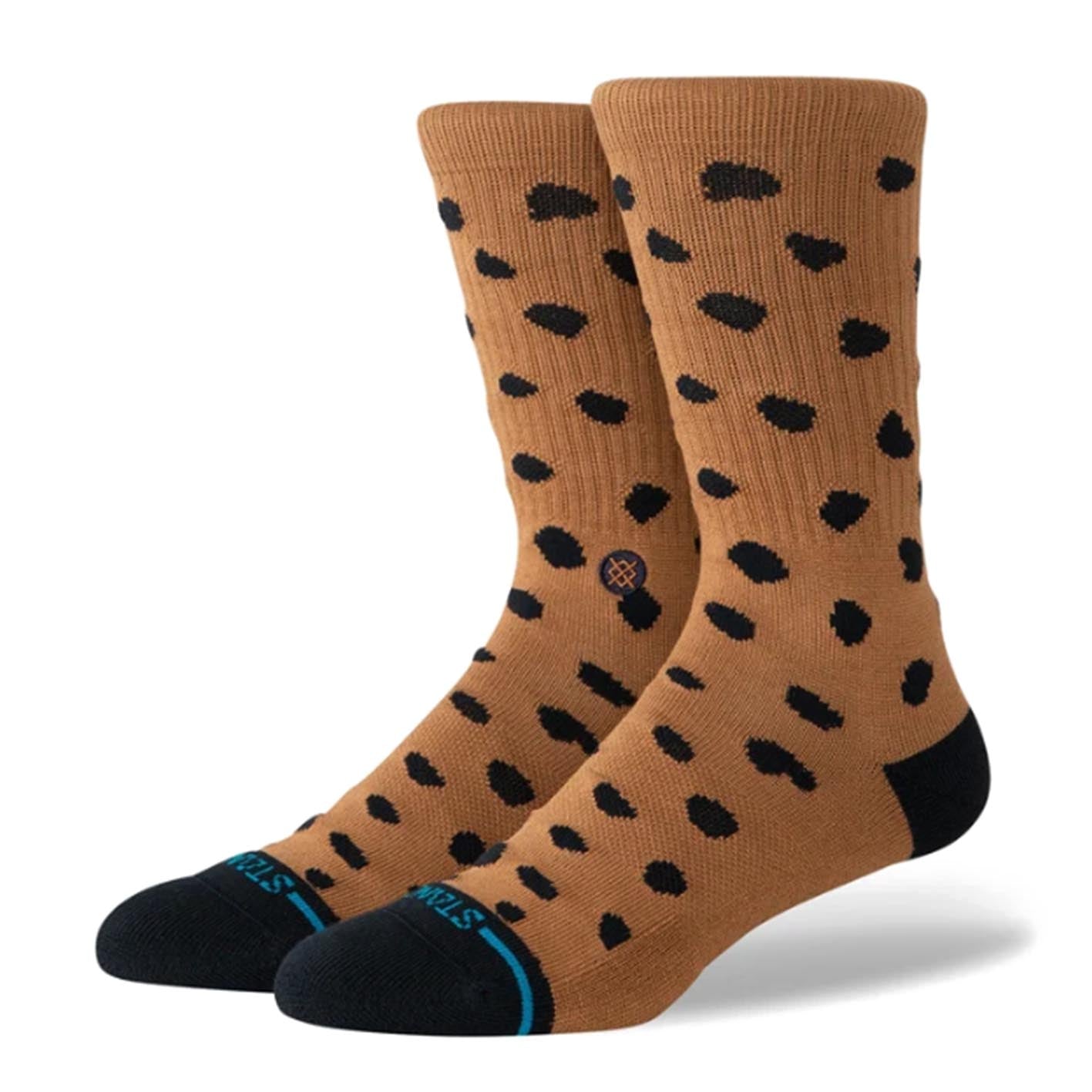 LEOPARD CREW SOCK