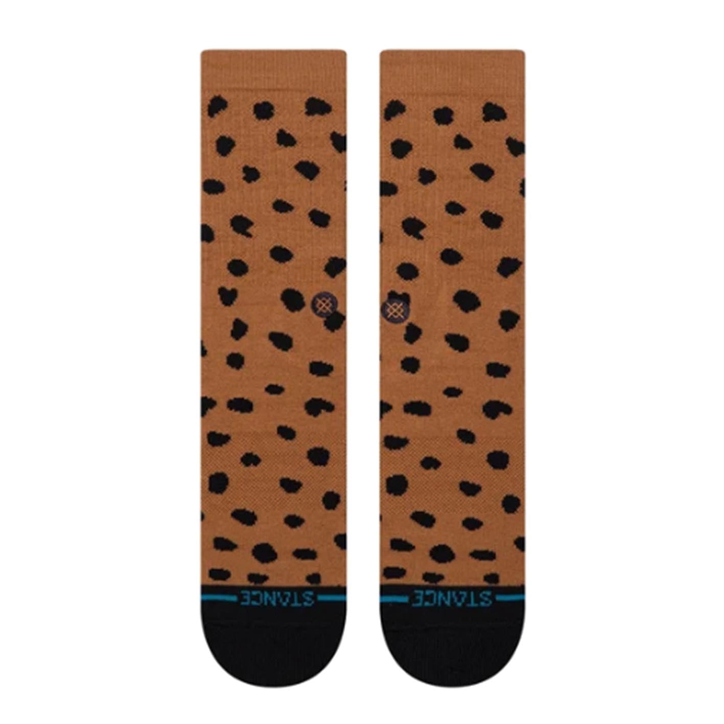 LEOPARD CREW SOCK
