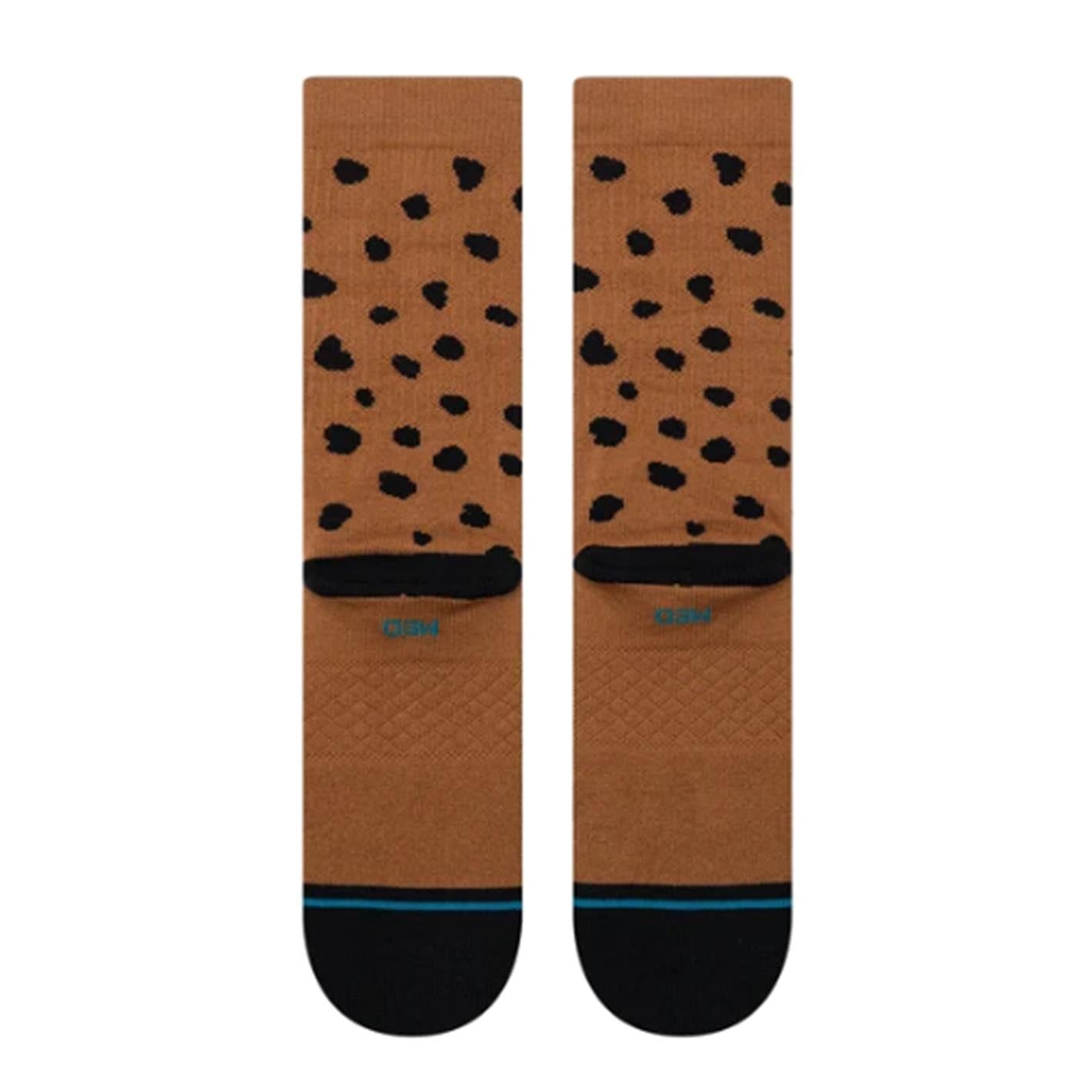 LEOPARD CREW SOCK