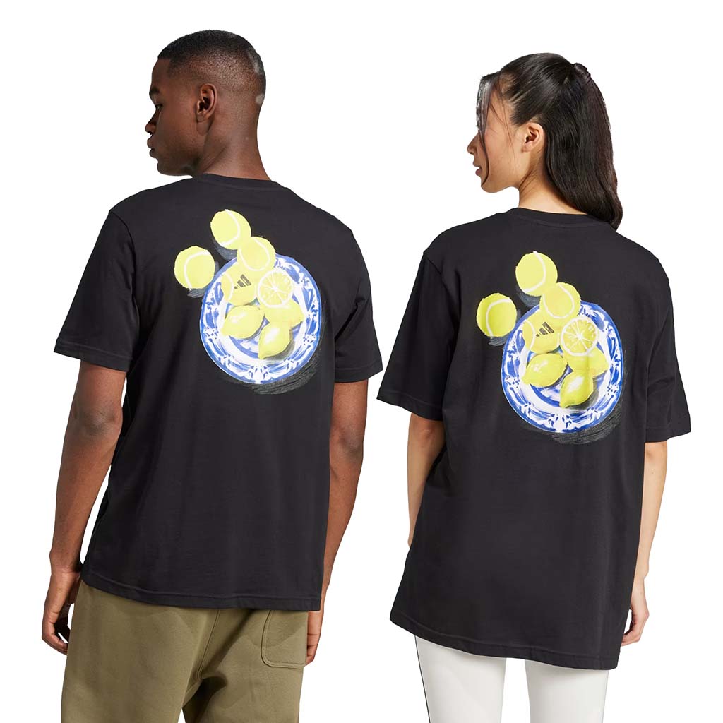 LOUNGE STILL LIFE LEMONS GRAPHIC TEE