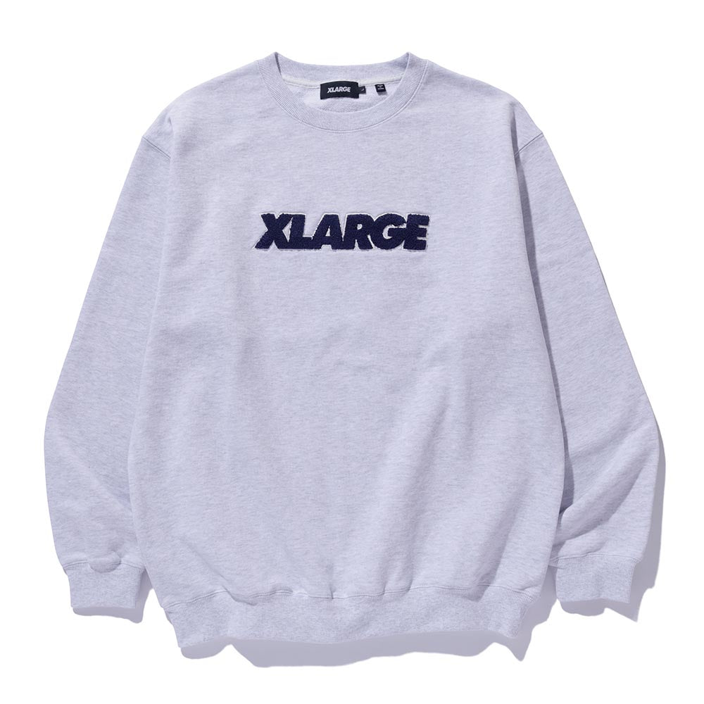 CHENILLE STANDARD LOGO CREWNECK SWEATSHIRT