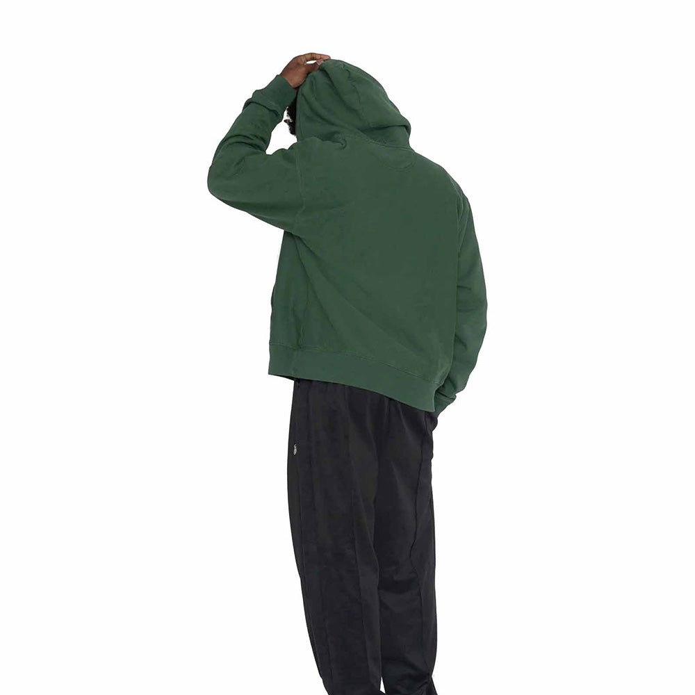 OVERDYED STOCK LOGO CREMALLERA HOODIE