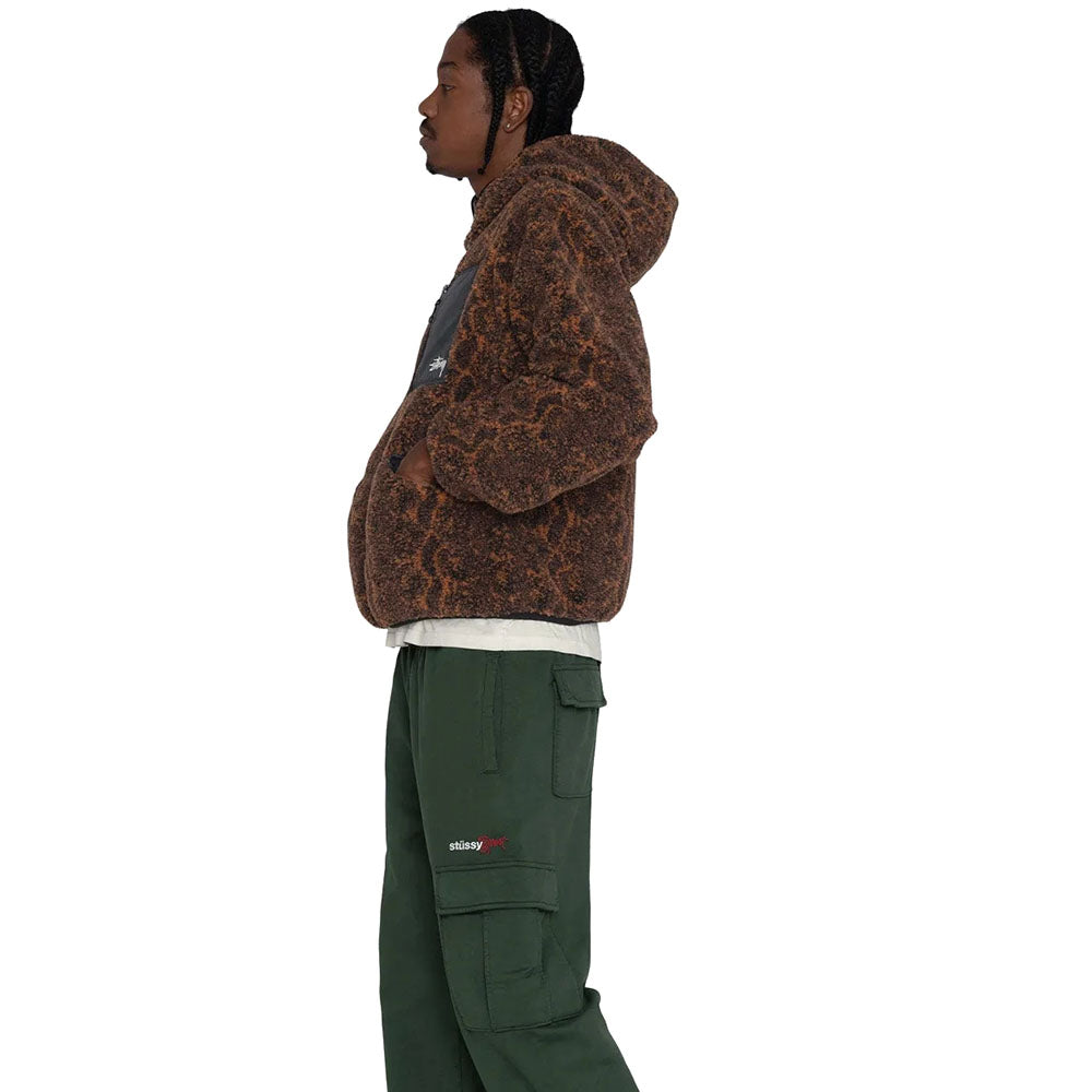 SERPIENTE JACQUARD SHERPA JACKET