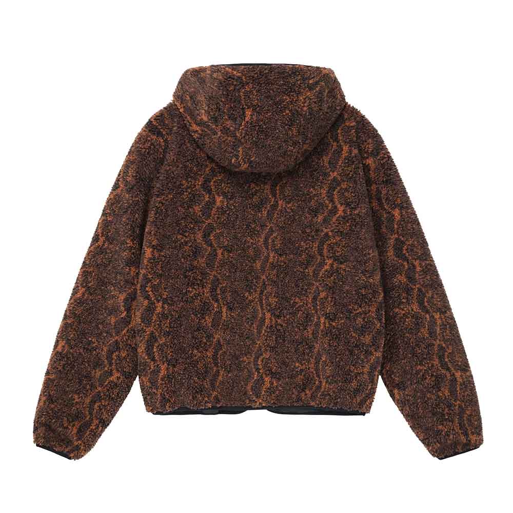SERPIENTE JACQUARD SHERPA JACKET