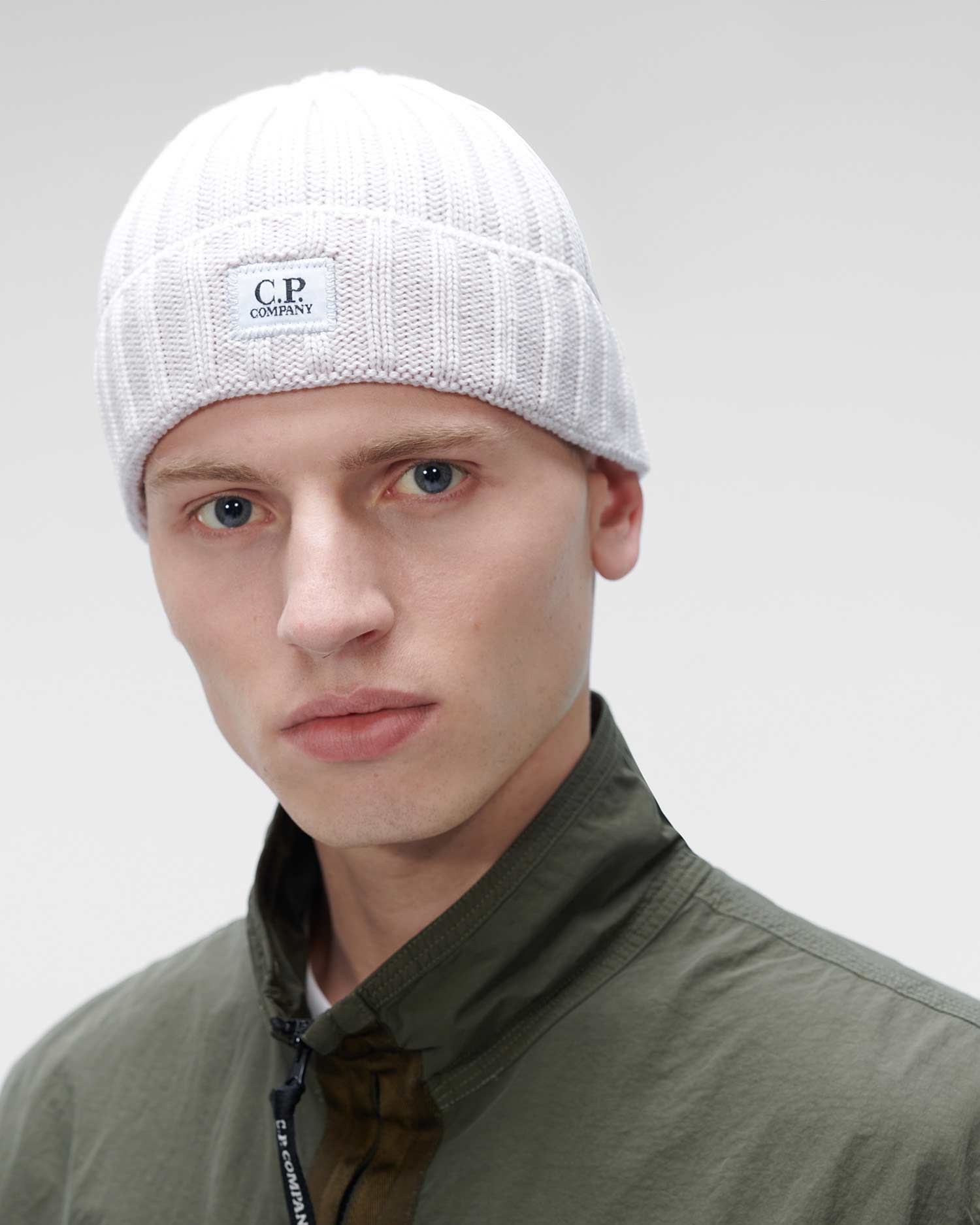 EXTRAFINO MERINO WOOL LOGO BEANIE