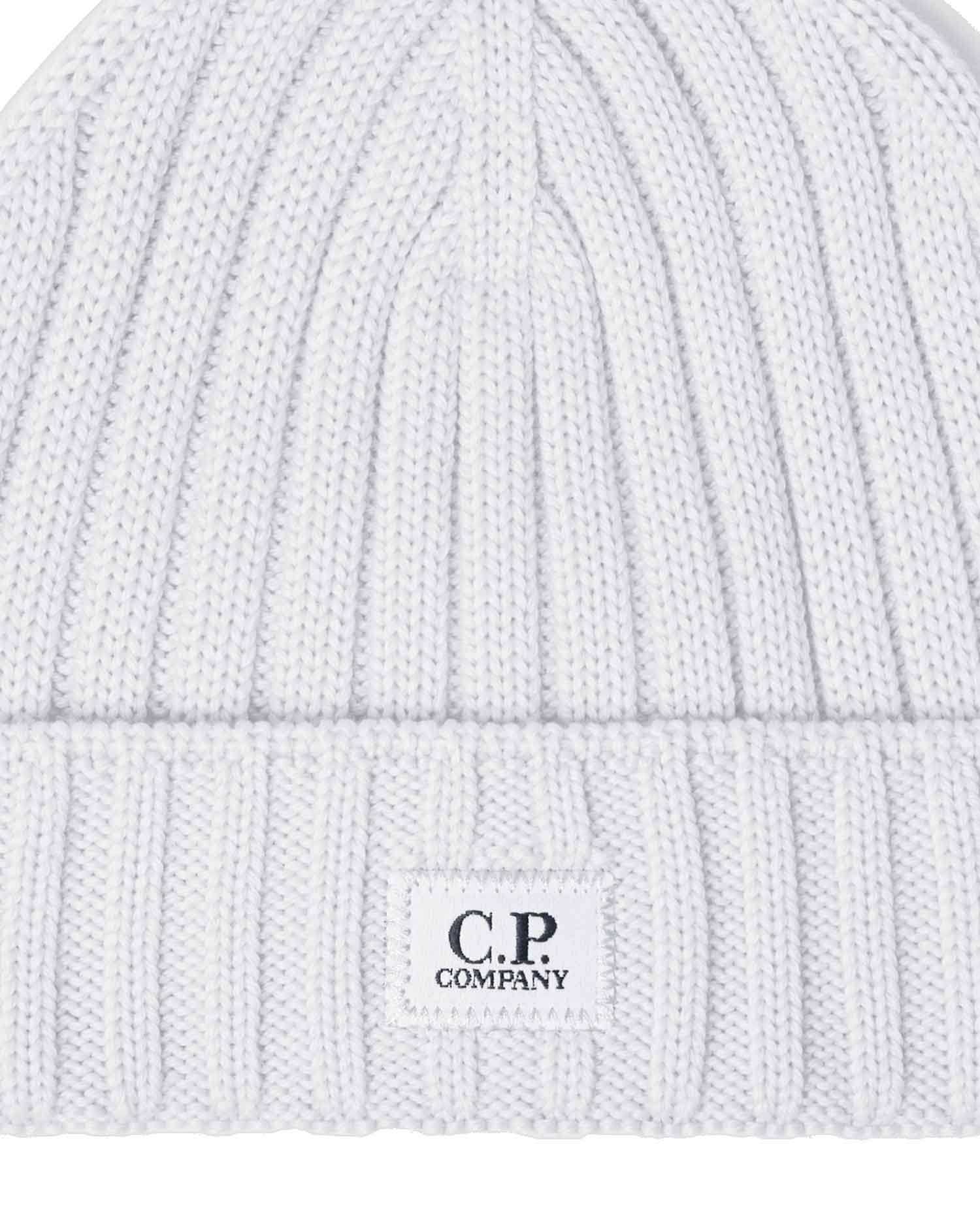 EXTRAFINO MERINO WOOL LOGO BEANIE