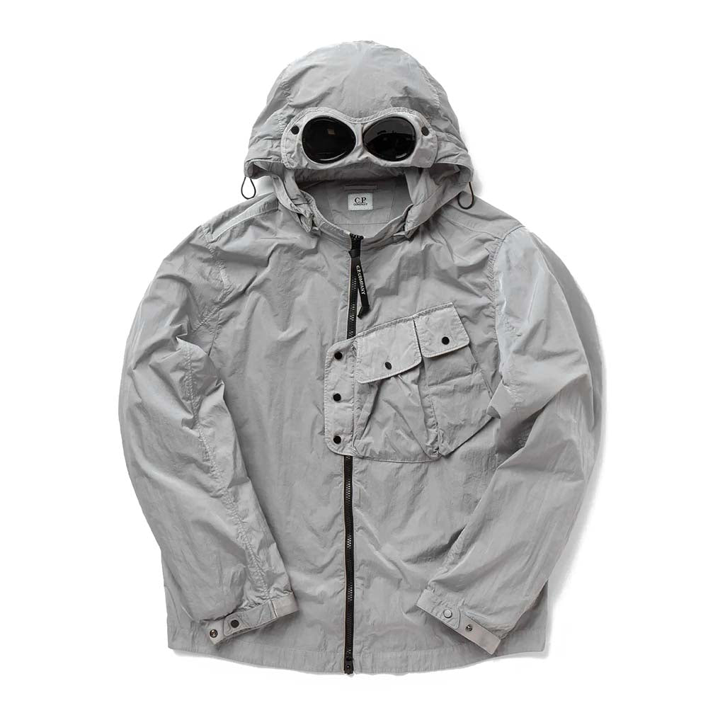 CHROME-R DETACHABLE GOGGLE HOOD OVERSHIRT