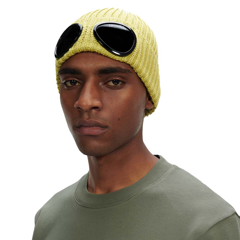 EXTRAFINO MERINO WOOL GOGGLE BEANIE