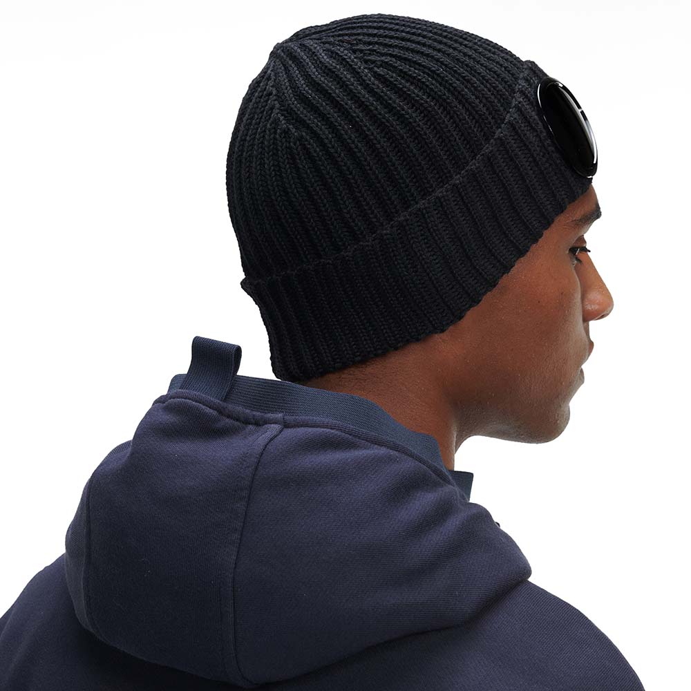 EXTRAFINO MERINO WOOL GOGGLE BEANIE