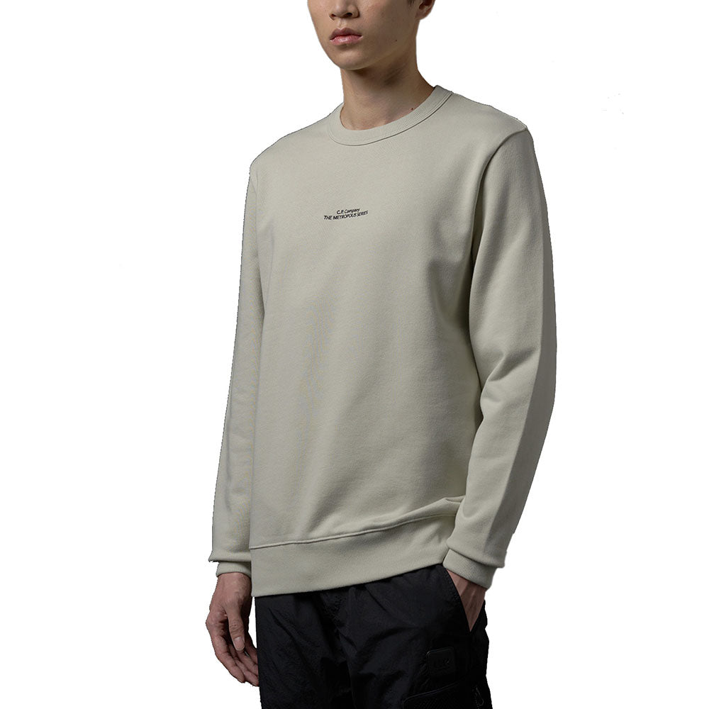 METRÓPOLIS SERIES DIAGONAL RAISED FLEECE SWEATSHIRT