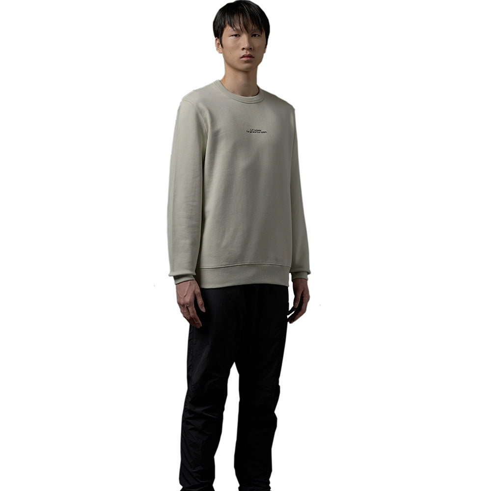 METRÓPOLIS SERIES DIAGONAL RAISED FLEECE SWEATSHIRT