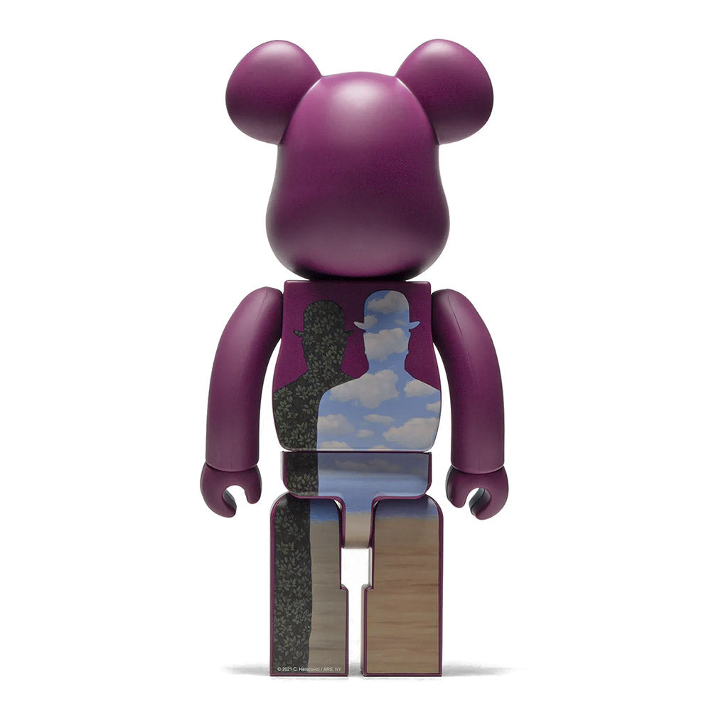 BEARBRICK 1000% MAGRITTE L'OISEAU DE CIEL / LA BELLE SOCIETE