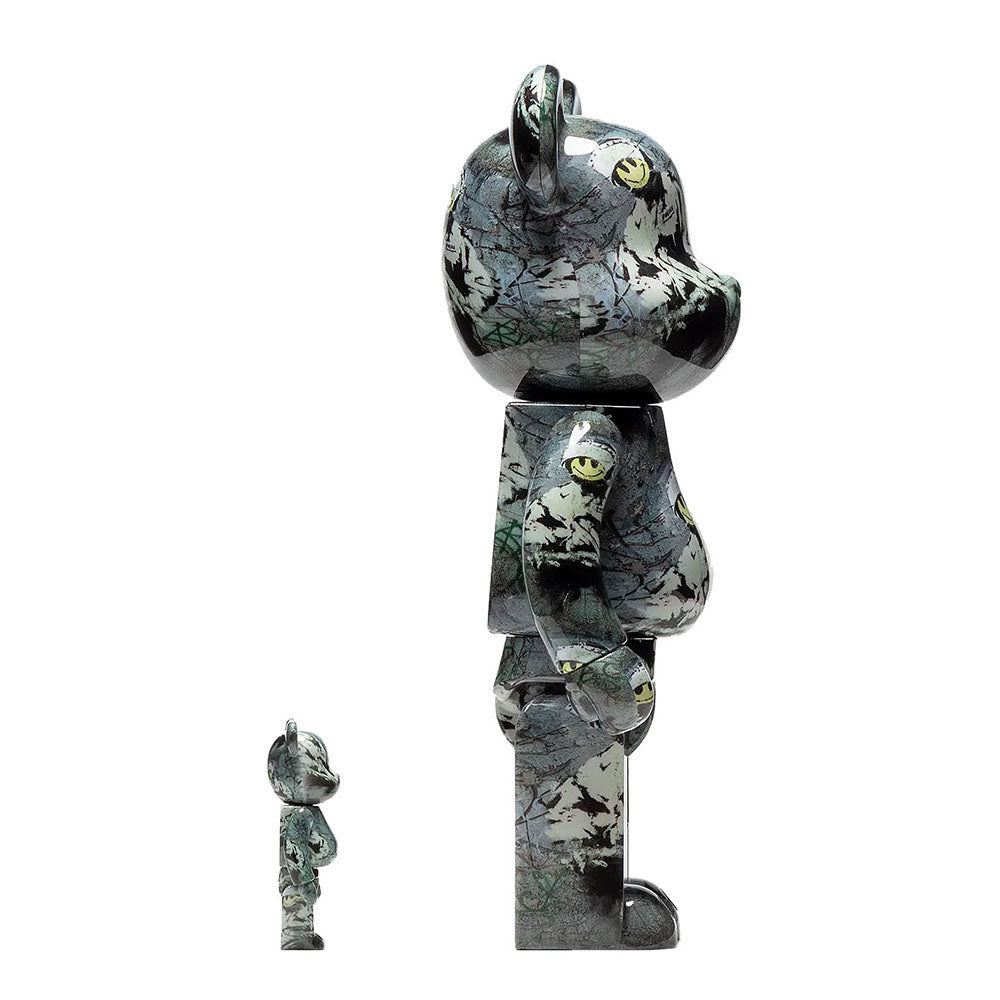 BEARBRICK 400% RIOT COP 2-PACK