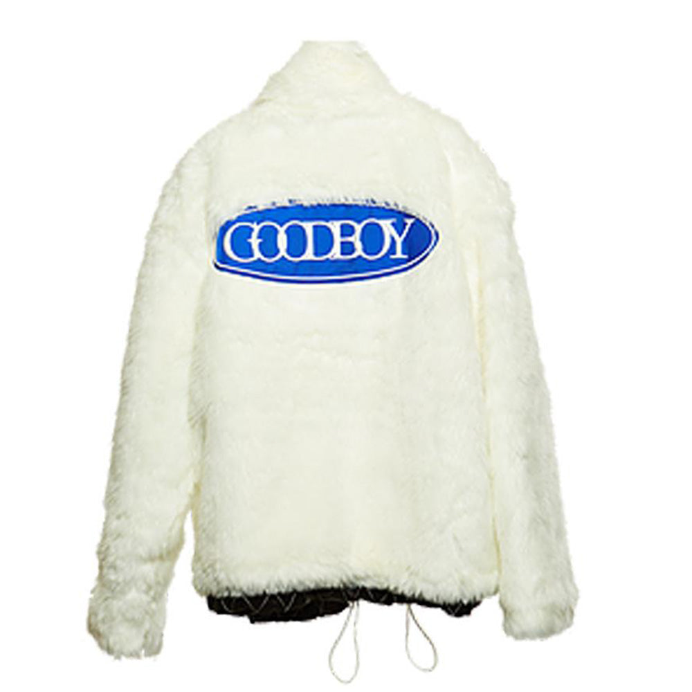 BIG LOGO PATCH FUR JACKET