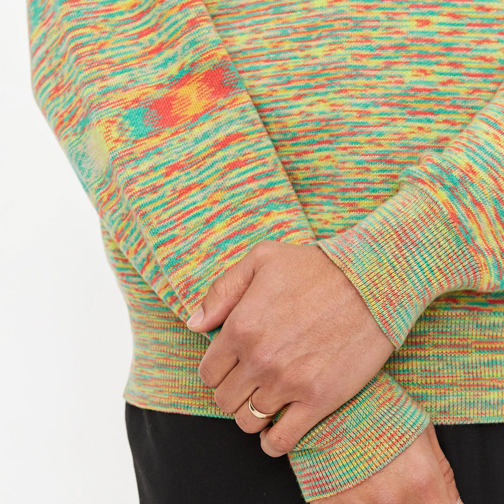 MAGIC EYE TEMPLE KNIT