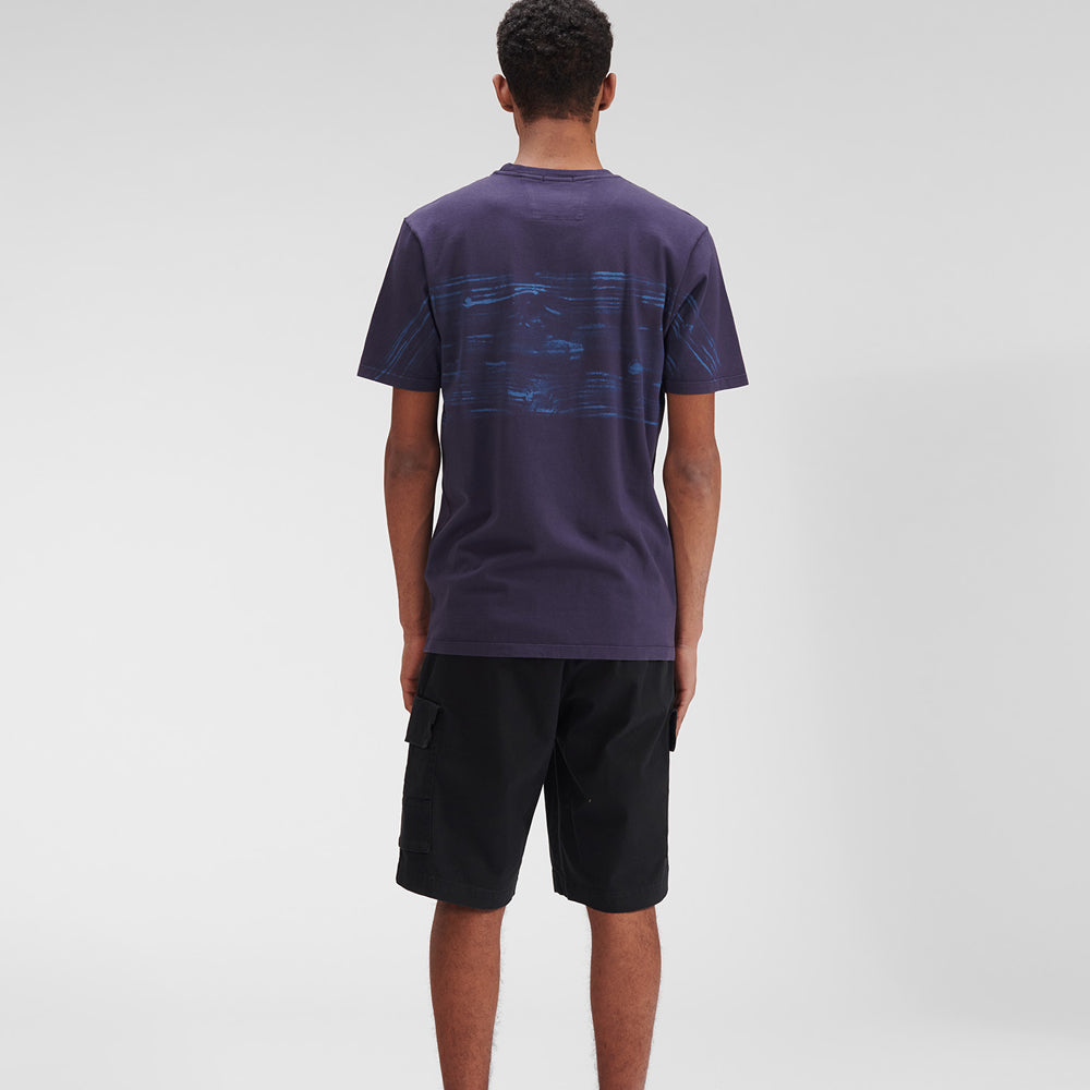 CAMISETA METROPOLIS SERIES JERSEY 20/1 CHEST LOGO T-SHIRT