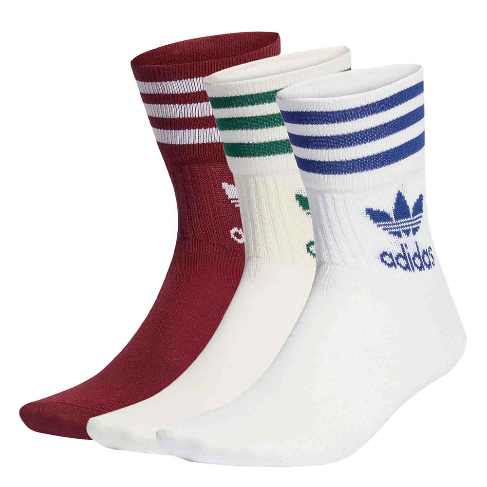 MID CUT CREW SOCKS 3 PACK