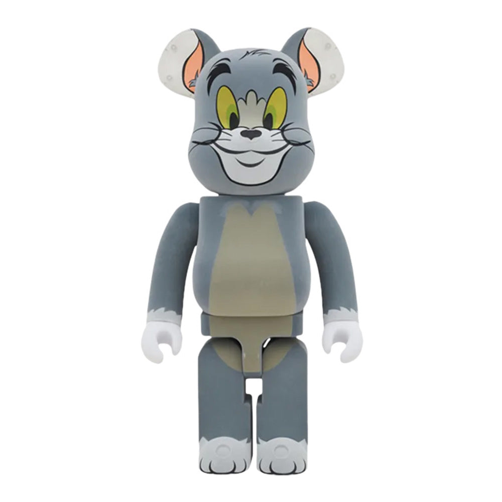 BEARBRICK 1000% TOM Y JERRY FLOCKED TOM
