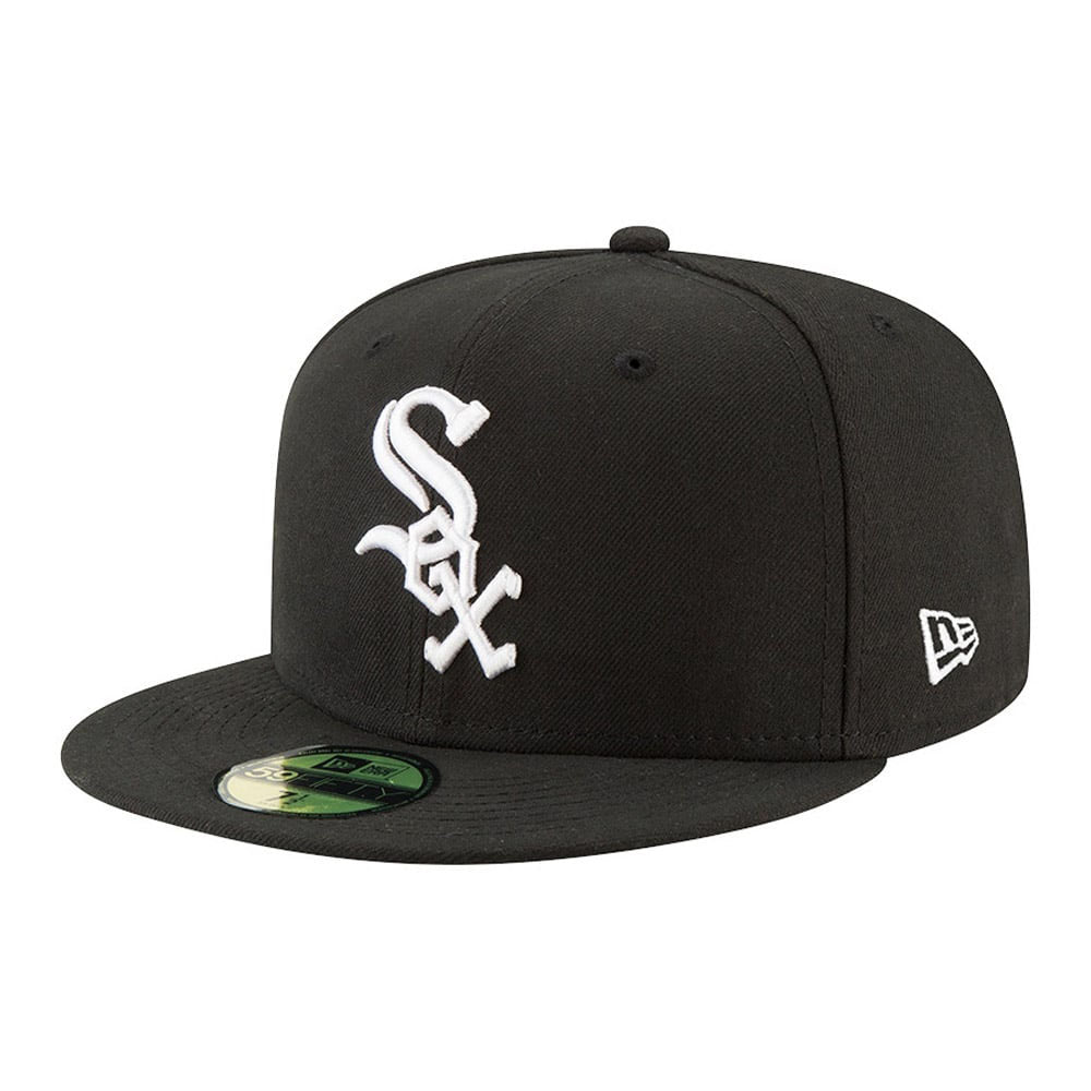 CHICAGO WHITE SOX AUTHENTIC ON FIELD GAME BLACK 59FIFTY CAP