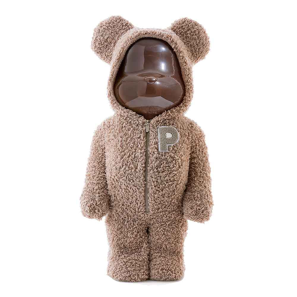 BEARBRICK 1000% HELADO PIQUE PAJAMAS BEIGE