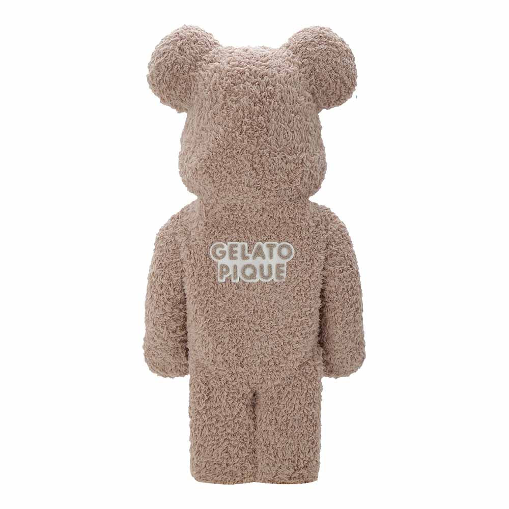 BEARBRICK 1000% HELADO PIQUE PAJAMAS BEIGE