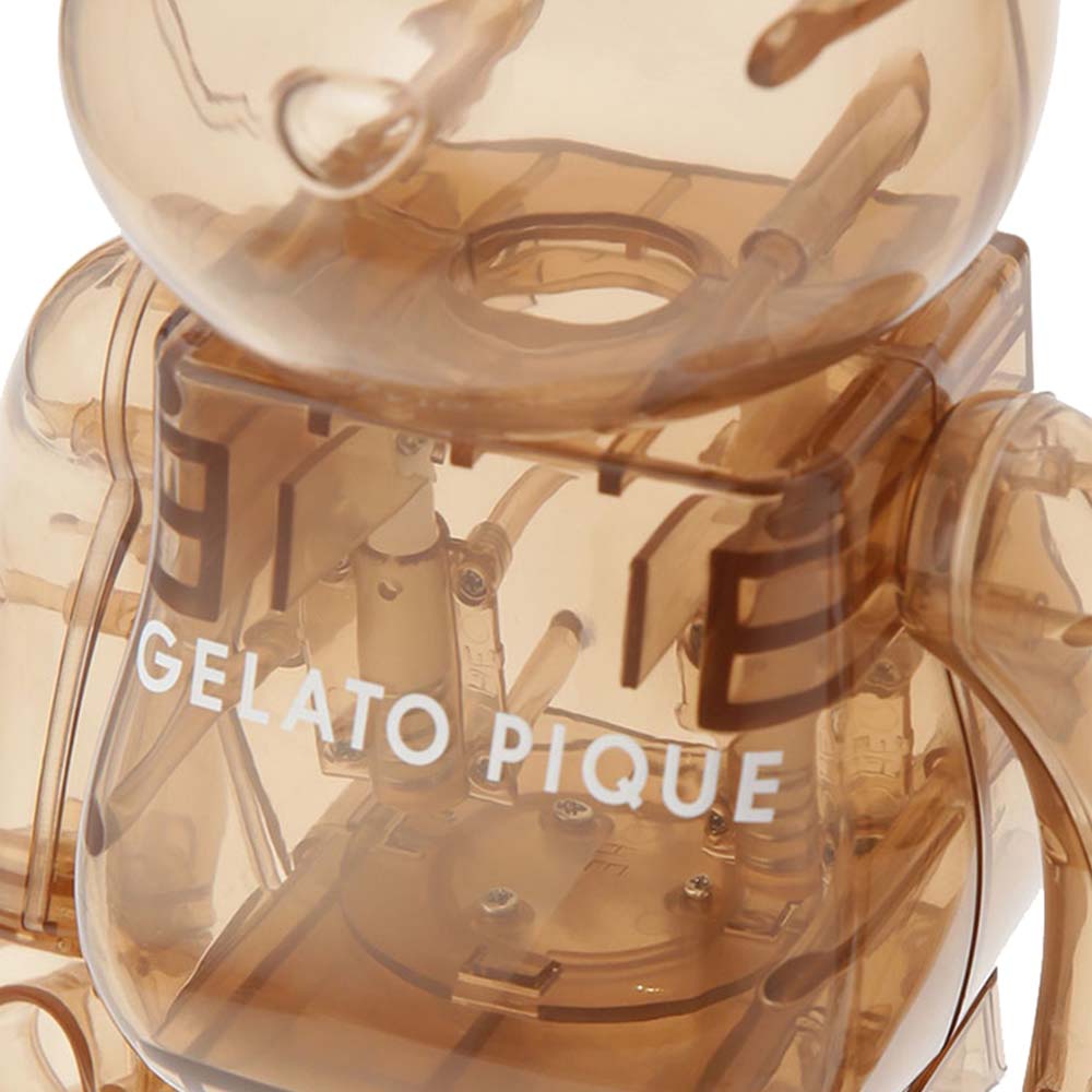 BEARBRICK 400% HELADO PIQUE PAJAMAS BEIGE