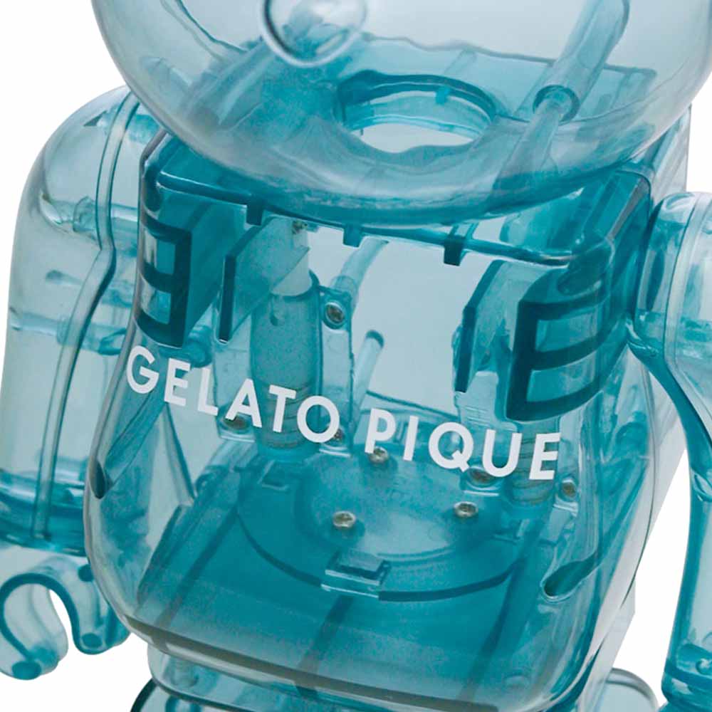 BEARBRICK 1000% HELADO PIQUE PAJAMAS MINT WHITE