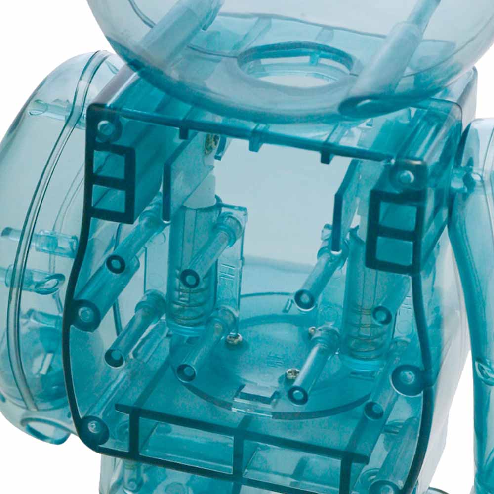 BEARBRICK 1000% HELADO PIQUE PAJAMAS MINT WHITE