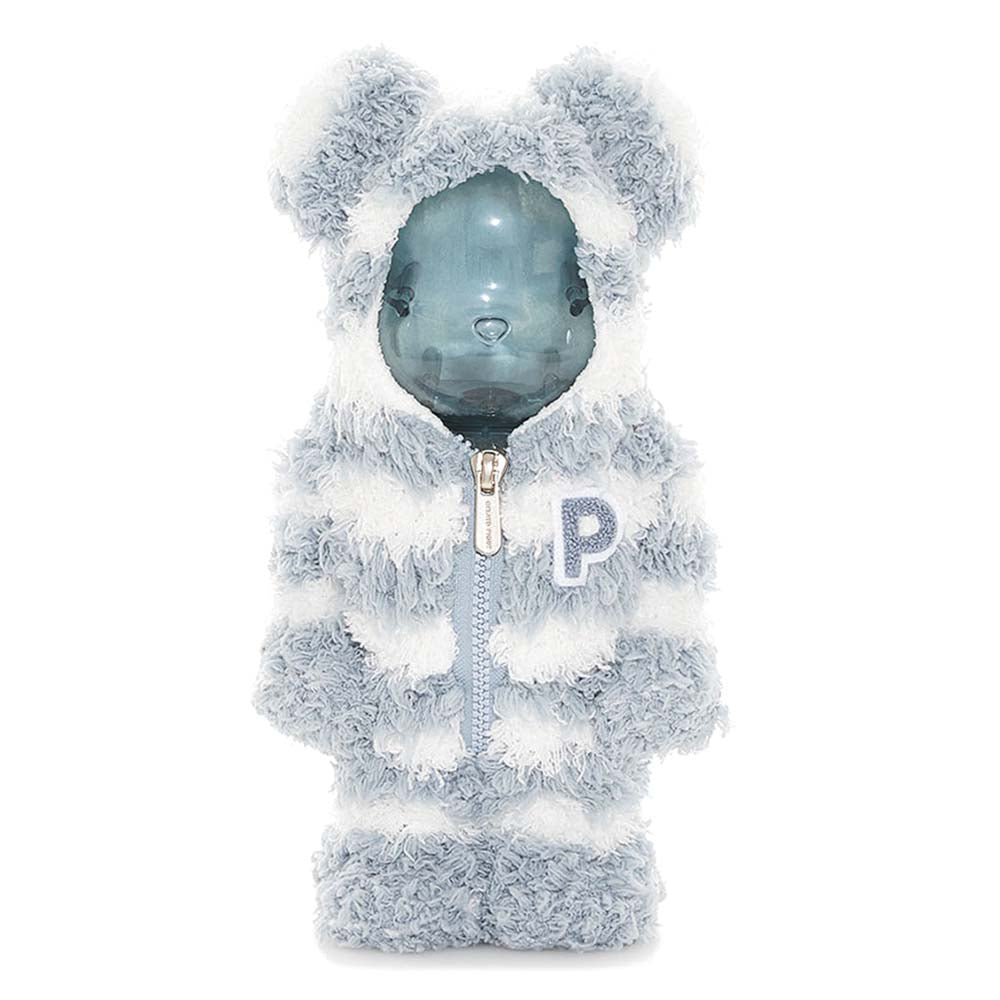 BEARBRICK 400% HELADO PIQUE PAJAMAS MINT WHITE