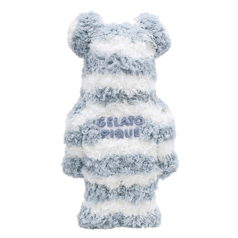 BEARBRICK 400% HELADO PIQUE PAJAMAS MINT WHITE