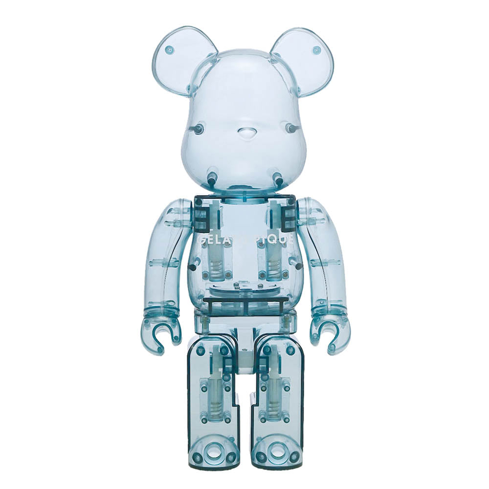 BEARBRICK 400% HELADO PIQUE PAJAMAS MINT WHITE