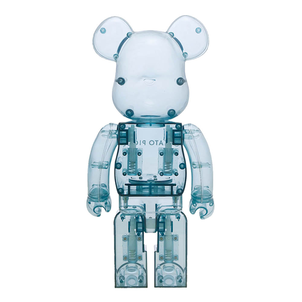 BEARBRICK 400% HELADO PIQUE PAJAMAS MINT WHITE