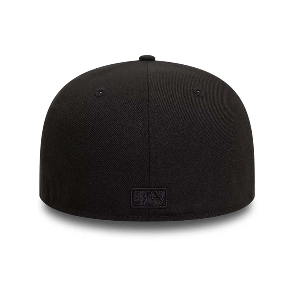 LA DODGERS LEAGUE ESSENTIAL BLACK 59FIFTY CAP